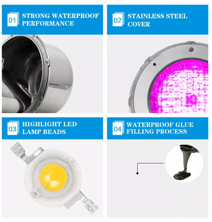 Produttori di luci per piscine