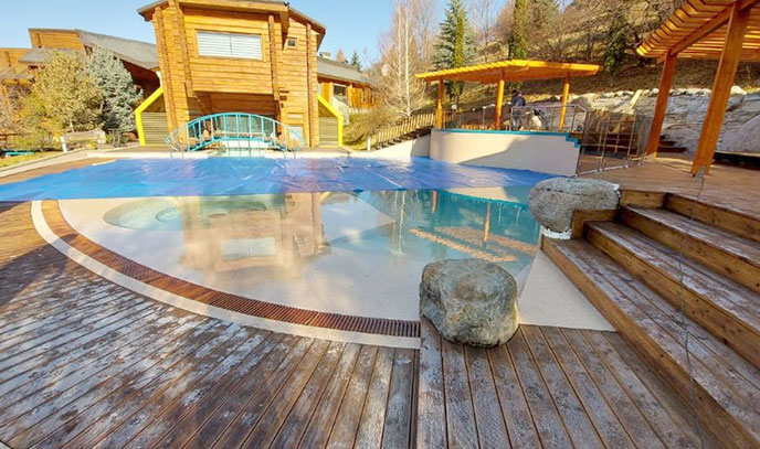 progetto della piscina del kazakistan
