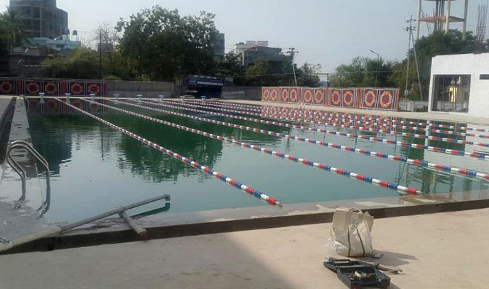 progetto piscina in india
