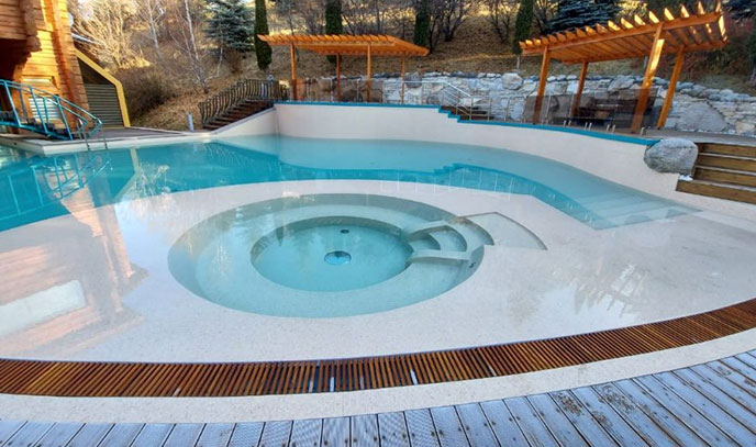 progetto della piscina del kazakistan
